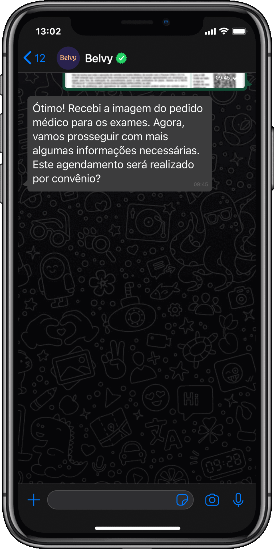 Agendamento de exames e vacinas via convênio